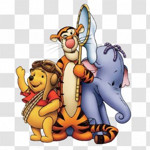 Winnie The Pooh Piglet Tigger Lumpy Eeyore - Tail Transparent PNG