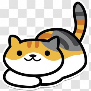 Cat Neko Atsume Kitten Animal Mammal Head Transparent Png - neko cat t shirt roblox