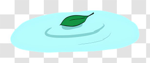 Icon - Leaf Floating On Water Transparent PNG