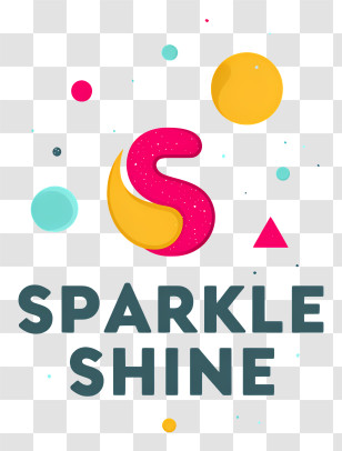 Sparkle Shine - Sparkle Shine Colorful Logo Transparent PNG