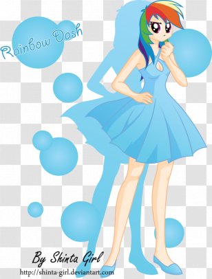 Rainbow Dash Pinkie Pie Rarity Twilight Sparkle Dress - Frame Transparent PNG