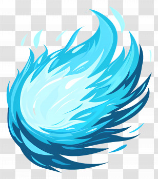 Blue Fireball - Blue Flame Illustration Transparent PNG