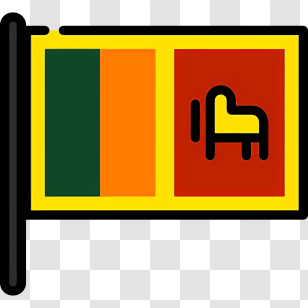 Sri Lanka Flag - Colorful National Flag Transparent PNG