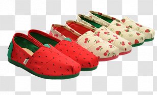 Slipper Shoe High-heeled Footwear Canvas - Slipon - Female Shoes Transparent PNG