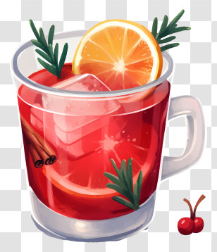 Hot Cocoa - Refreshing Fruit Cocktail For Parties Transparent PNG