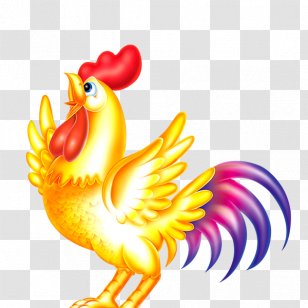 Chicken Rooster Slots - Heart - Free Chinese New YearChinese Year 2017 Of The Transparent PNG
