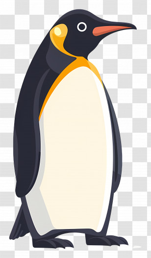 Penguin - Cute Penguin Cartoon Illustration Transparent PNG