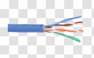 Category 5 Cable Network Cables Electrical 6 Wire - Edge Transparent PNG