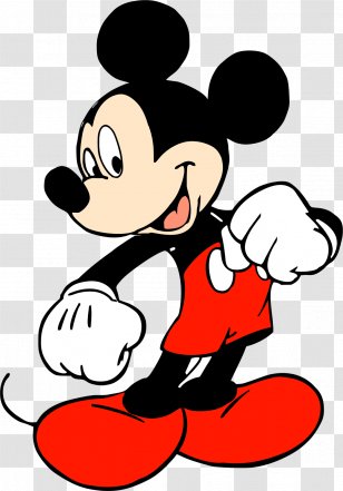 Mickey Mouse Minnie Goofy - Artwork Transparent PNG