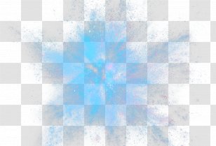 Blue Symmetry Sky Textile Pattern - Women's Explosion Dust Transparent PNG