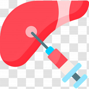 Liver - Liver And Syringe Medical Illustration Transparent PNG