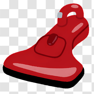 Icon - Red Vacuum Cleaner For Household Cleaning Transparent PNG