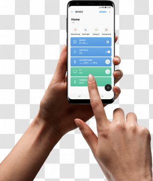 Samsung Galaxy S8+ S9 Bixby - Handheld Devices - Handphone Transparent PNG
