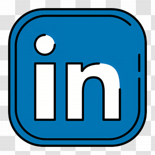 Linkedin Logo - LinkedIn Logo Icon In Blue And White Transparent PNG