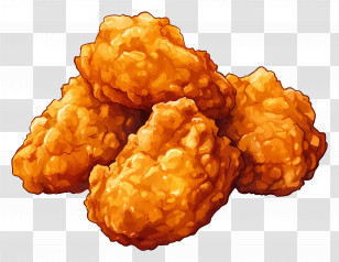 Fried Chicken - Crispy Fried Chicken Transparent PNG
