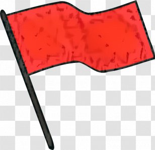 Clip Art Flag Vector Graphics Image - Red - College Flags And Banners Co Garden Transparent PNG