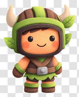 Chibi Mascot - Cute Cartoon Character Transparent PNG