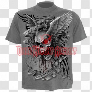Long-sleeved T-shirt Clothing Skull And Crossbones Transparent PNG