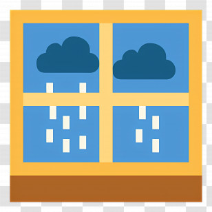 Window Rain - Window With Rainy Weather Transparent PNG
