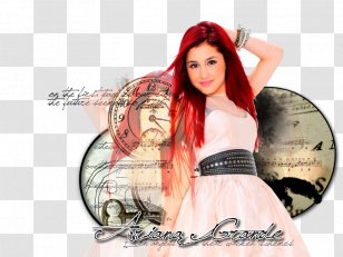 Long Hair Ariana Grande - Watercolor Transparent PNG