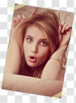 Emma Roberts Celebrity Hair Coloring Brown Red - Flower Transparent PNG
