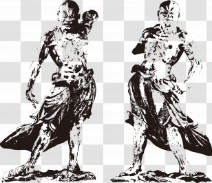 T-shirt Nio A-un - Tshirt - Warrior Transparent PNG