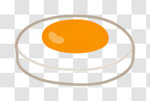 Food Elements - Fried Egg For Breakfast Transparent PNG