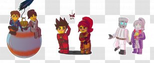 Christmas Day DeviantArt Artist Figurine - Saves The - Ninjago MOVIE Transparent PNG