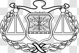 Charleston Air Force Base United States Judge Advocate General's Corps Badges Of The - Symmetry Transparent PNG