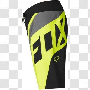 Boardshorts Trunks Swimsuit Fox Racing - Pants - Sleeve Transparent PNG