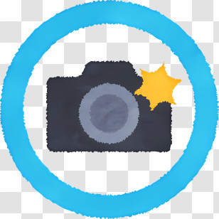 Icon - Camera Icon Logo Design Transparent PNG