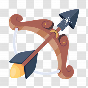 Bow Arrow - Wooden Bow And Arrow For Archery Transparent PNG