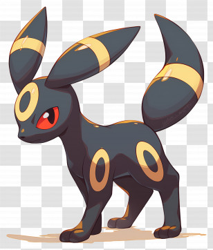Pokemon Umbreon - Umbreon Pokemon Character Transparent PNG