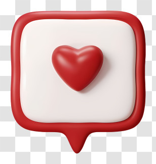 Cartoon - Heart Icon Transparent PNG