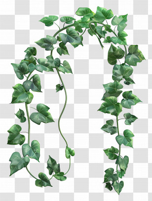 Ivy Plant - Green Climbing Vines For Nature Design Transparent PNG