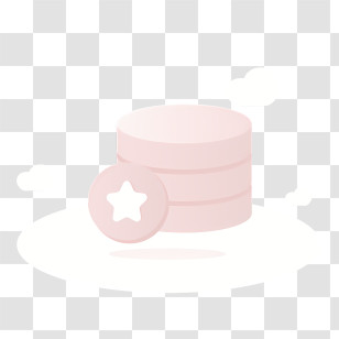 Pink Books - Pink Database Icon Transparent PNG