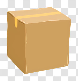 Box Mockup - Cardboard Box For Packaging Transparent PNG