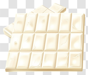 Chocolate Bar - Delicious White Chocolate Bar With Smooth Texture Transparent PNG