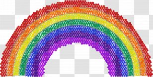Magenta Purple Violet Orange Line - Rainbow Transparent PNG
