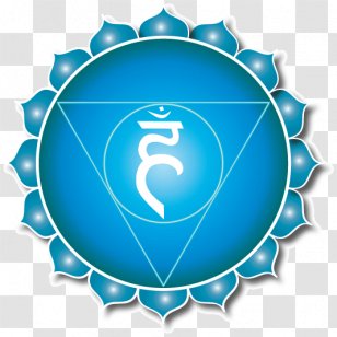 Symbol Vishuddha Chakra Muladhara Third Eye - Aqua Transparent PNG