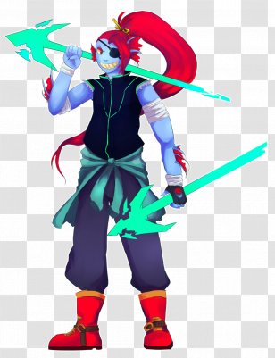 Undertale Dying Light Lucida Sprite Costume - Mythical Creature - Undyne Transparent PNG