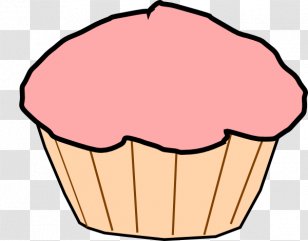 Cupcake Chocolate Cake Icing Clip Art - Website - Pink Kartun Transparent PNG