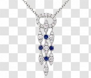 Charms & Pendants Necklace Jewellery Sapphire Gemstone - Gold Transparent PNG