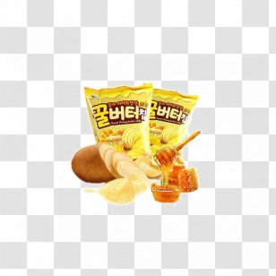 French Fries Potato Chip Instant Noodle Snack - 29 Honey Butter Chips Transparent PNG