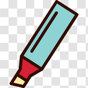 Education Elements - Colorful Marker Pen Transparent PNG