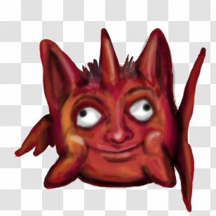 Legendary Creature Demon Cartoon Headgear - Mr. Bean Transparent PNG
