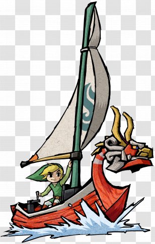 The Legend Of Zelda: Wind Waker HD Majora's Mask Link Ganon - Boat - Zelda Transparent PNG