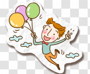Sticker Clip Art - Cartoon - Man Transparent PNG