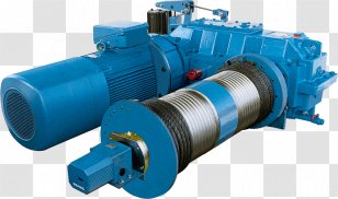 Winch Demag Hoist Electric Motor Crane - Electronic Component Transparent PNG