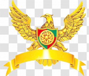 Golden Eagle Logo Clip Art Transparent PNG